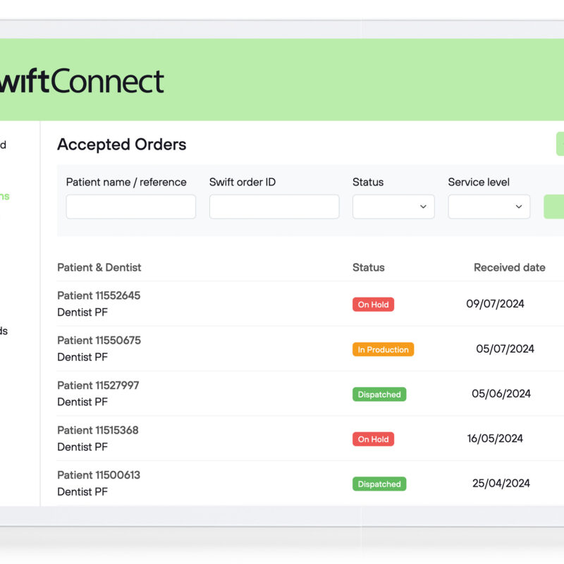 wiftdental-swift-plus-create-track-orders